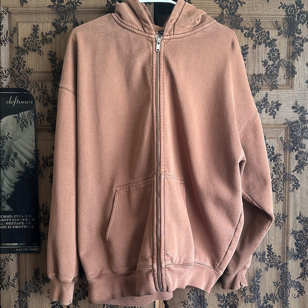 Brandy Melville Brown Christi Hoodie